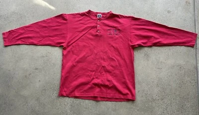 Vintage Cotton Deluxe Red Lake Powell 3-Button Long-Sleeve Heavy Shirt Size XL - Image 1 of 4
