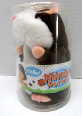 Hámster parlante ratón electrónico sonido para mascotas niños peluche regalo niños mimetismo juguete Foto 1 de 4
