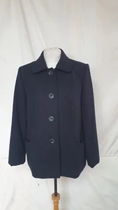 Woman's coat, Autonomy, UK 14, Black, Short, 40" bust, 27" Length 7549 - Picture 1 of 5