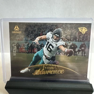 TREVOR LAWRENCE /250 SP Gold 2023 Panini Luminance Jacksonville Jaguars - Image 1 of 2