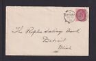1900 - 2 C. auf Brief ab Ottawa nach Detroit (22081933)