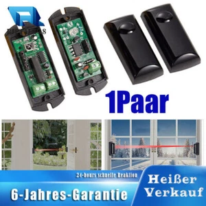1Paar Einweg Lichtschranke Infrarot Sensor 15M Torantrieb Garagentor Antrieb - Bild 1 von 10