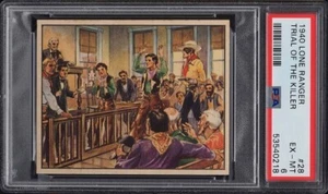 1940 Gum Inc. Lone Ranger Trial Of The Killer #28 PSA 6 - Picture 1 of 2