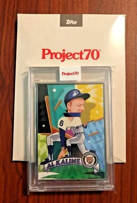 Topps Project 70 2011 AL KALINE by Pose #68 Artist Proof Silver Frame AP /51 SP - Image 1 of 3