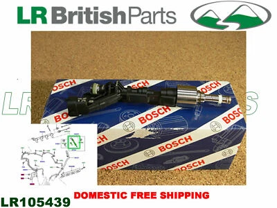  INYECTOR DE COMBUSTIBLE LAND ROVER RANGE ROVER 10-12 13 ON SPORT 10-13 14 LR105439 BOSCH Foto 1 de 4