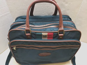 Bolso de Mano Lark Cuero Borde 4 Compartimentos con Cremallera Correa para el Hombro Expandible - Imagen 1 de 5