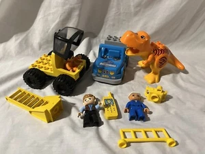 Duplo Orange DINOSAUR T-REX Jurassic World And Cars - Picture 1 of 4
