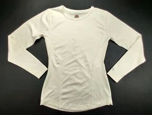 Doufold Wmn's Small Yellow Pastel Long Sleeve Lightweight Sports T-Shirt - Picture 1 of 10