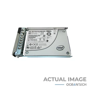Dell DC S4600 SSDSC2KG960G7R 960GB 2.5'' 6Gb/s SATA SSD Grade A W/ Tray 0TR3MY - Afbeelding 1 van 4