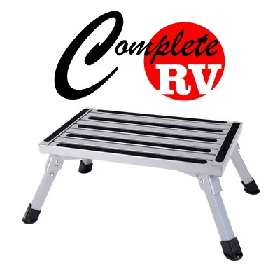 Caravan Entry Step Stool Door Mat 7-22cm High RV Steps Parts Camping Portable - Image 1 of 4