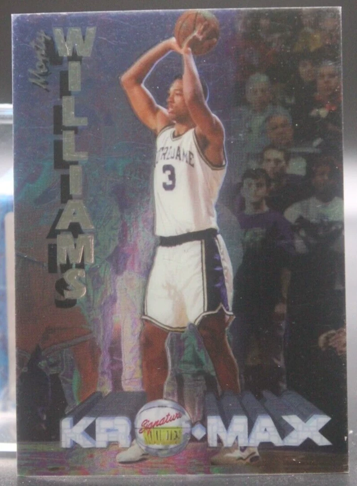 Monty Williams (Notre Dame) 1995 Signature Rookies Kromax (With Coating) - Image 1 of 1