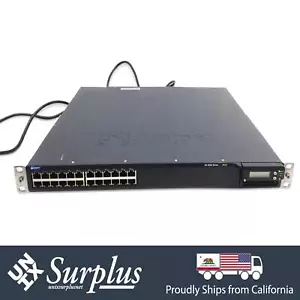 24 Port 8x PoE 1GB RJ45 Juniper EX4200 Switch Dual PSU w/ Ears | 4x 1GB SFP Port - Picture 1 of 6