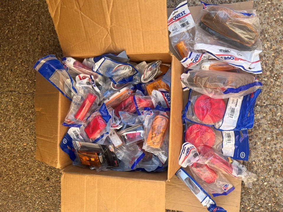 LOTE DE LUCES DE REMOLQUE UTILITARIO PARA MOTOCICLETAS Grote Foto 1 de 1