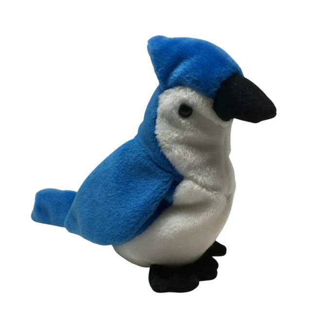 Ty Rocket The Blue Jay Beanie Baby Plush Toy