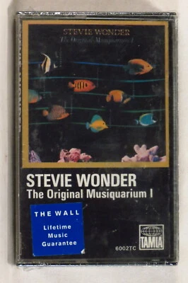 STEVIE WONDER ‎– Original Musiquarium I 1982 US Club cassette SEALED  - Image 1 of 2