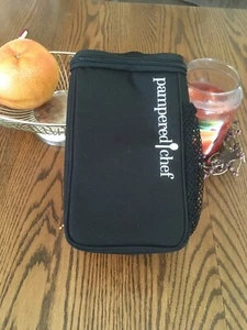 PAMPERED CHEF COOLER COLLAPSIBLE WATER BOTTLE ZIPPER HANDLE - Picture 1 of 10