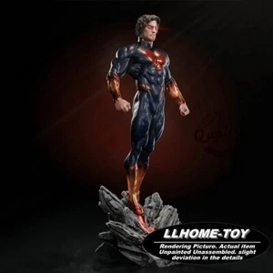 Absolute Super Man Resin 1:4 Scale Model Kit Unpainted 3d Print GK Statue Figure - Picture 1 of 12