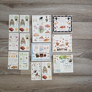 Susan Branch Lot Of 13 Assorted Sticker Sheets Scrapbooking - Picture 1 of 12