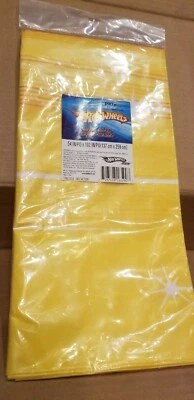 Hot Wheels Table Cover 54x102 Hallmark Party Express Brand New Sealed 2005 - Image 1 of 2