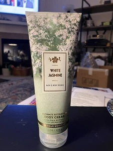 Bath and Body Works WHITE JASMINE Ultimate Hydration Body Cream 8 oz / 226 g NEW - Picture 1 of 4