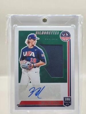 2022 Panini Stars & Stripes Walter Ford Patch Auto 59/199 USA Team Mariners - Image 1 of 4