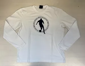 5802 TG 3XL BIKKEMBERGS LOGO TEE T-SHIRT MAGLIA MANICA LUNGA MAGLIETTA COTONE - Foto 1 di 1