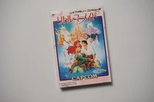 Famicom The Little Mermaid Boxed + Reg+ AD Japan FC game US Seller - Picture 1 of 5