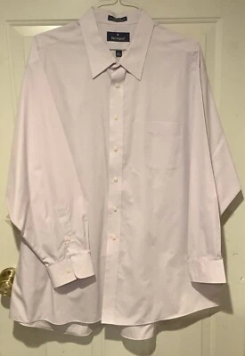 Camisa de vestir vintage Barrington's ~sin arrugas~ manga larga - talla 18,5 34/35 Foto 1 de 4