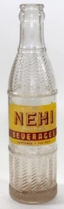 Patent Mar. 3, 1925 "NEHI Beverages" 7oz Duraglas Soda Bottle ~ Madisonville, KY - Picture 1 of 5