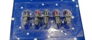 5 Lampadine Ricambio Catena Miniluci 96 180 Push in Mini 2V 68mA 0,136w Luci - Imagen 1 de 5