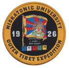 Miskatonic University Outer Tibet Expedition Patch Call of Cthulhu H P Lovecraft
