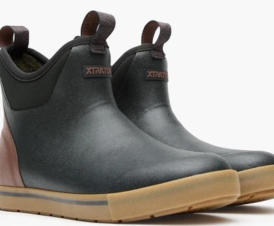 XTRATUF Hombres Campamento Polar Forrado Tobillo Cubierta Bota Talla 9 Negro Estilo XMADBC00 Nuevo Foto 1 de 4