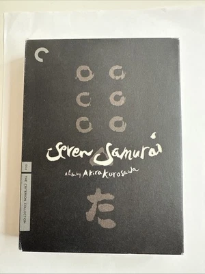 Seven Samurai (1954, 3 Disc DVD Set + Booklet, The Criterion Collection) CIB - Image 1 of 4