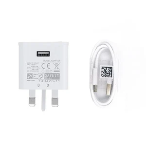 For Samsung S6/S8/S10 UK Charger Charging Head 9V2A QC3.0 Adapter Black/White - Picture 1 of 13