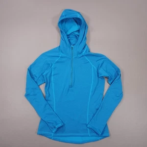 Patagonia Capilene 4 Half Zip Fleece Hoodie Pullover Damen Small blau - Bild 1 von 9