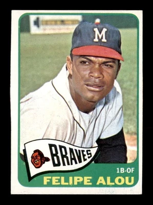 1965 Topps #383 Felipe Alou   EXMT X3528613 - Image 1 of 3