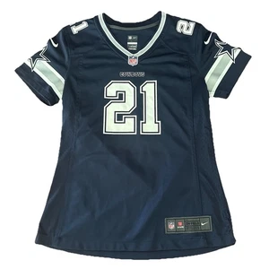 Camiseta Ezekiel Elliott Dallas Cowboys NIKE NFL On Field Azul Talla PEQUEÑA #21 - Imagen 1 de 7