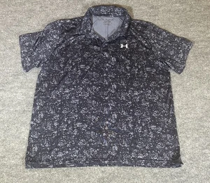 Under Armour Herren 2XL Herren blau Tarnmuster "The Playoff Polo" Shirt Golf Freizeit gebraucht, in einwandfreiem Zustand - Bild 1 von 7