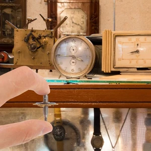 Accesorios Mecánicos Reloj Despertador Mecanismo de Repuesto Engranajes - Imagen 1 de 12