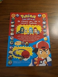 Pokémon Collector Marbles And Shooter Toy Biz 8X11 Print Ad 2000 Vintage - Picture 1 of 1