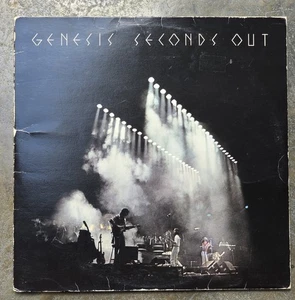 Genesis Seconds Out Double Live Vinyl Record GE2001 1977 - Picture 1 of 11