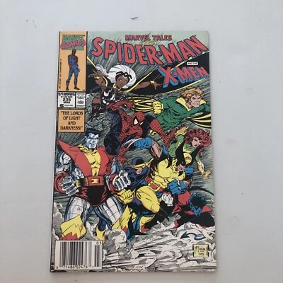 MARVEL TALES 235 (1990) SPIDER-MAN & X-MEN TEAM UP TODD MCFARLANE COVER - Image 1 of 4