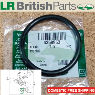 TERMOSTATO LAND ROVER ANILLO TÓRICO LR3 SPORT 05-09 RANGE ROVER 06-09 OEM NUEVO 4359953 Foto 1 de 3