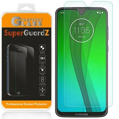 SuperGuardZ Tempered Glass Screen Protector Guard Shield For Motorola Moto G7 - Image 1 of 4