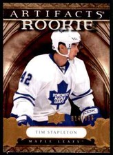 2009-10 UPPER DECK ARTIFACTS TIM STAPLETON 914/999 TORONTO MAPLE LEAFS #181