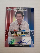 Jamie Kennedy /5 Prism SUS Red White + Blue Autograph Card 2021 Leaf Pop Century