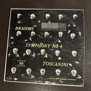 Brahms Symphony No. 4 - Arturo Toscanini and the NBC symphony orchestra LP - Imagen 1 de 7