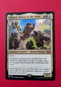 MTG OTJ Mythic GHIRED MIRROR OF THE WILDS NM - Imagen 1 de 1
