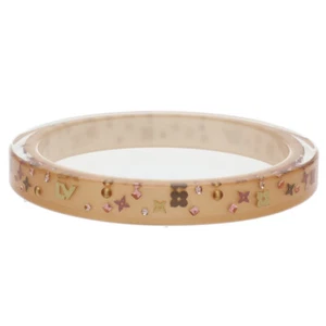LOUIS VUITTON Armband Anclusion Armreif, Größe M M67090 Resin / Swarovski GEB... - Bild 1 von 4