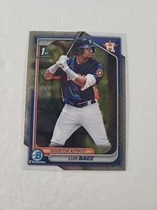 2024 Bowman Chrome #BCP-66 Luis Baez 1st Houston Astros - Picture 1 of 2